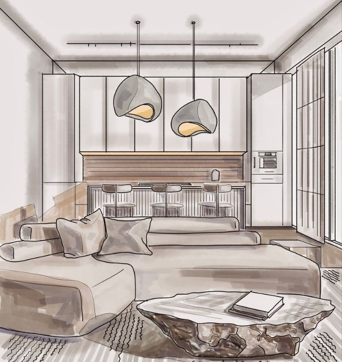 Interior Sketches