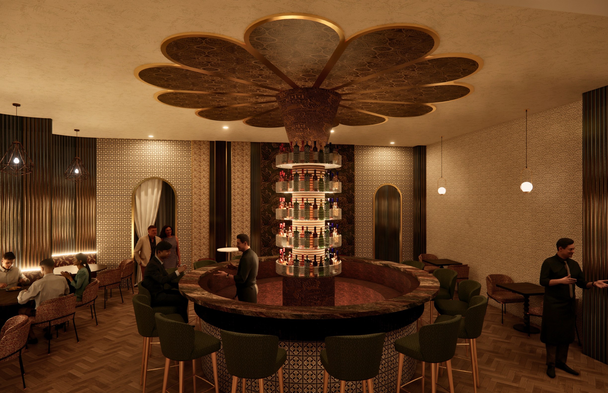 Mehr, Mey, Soraya — bar render